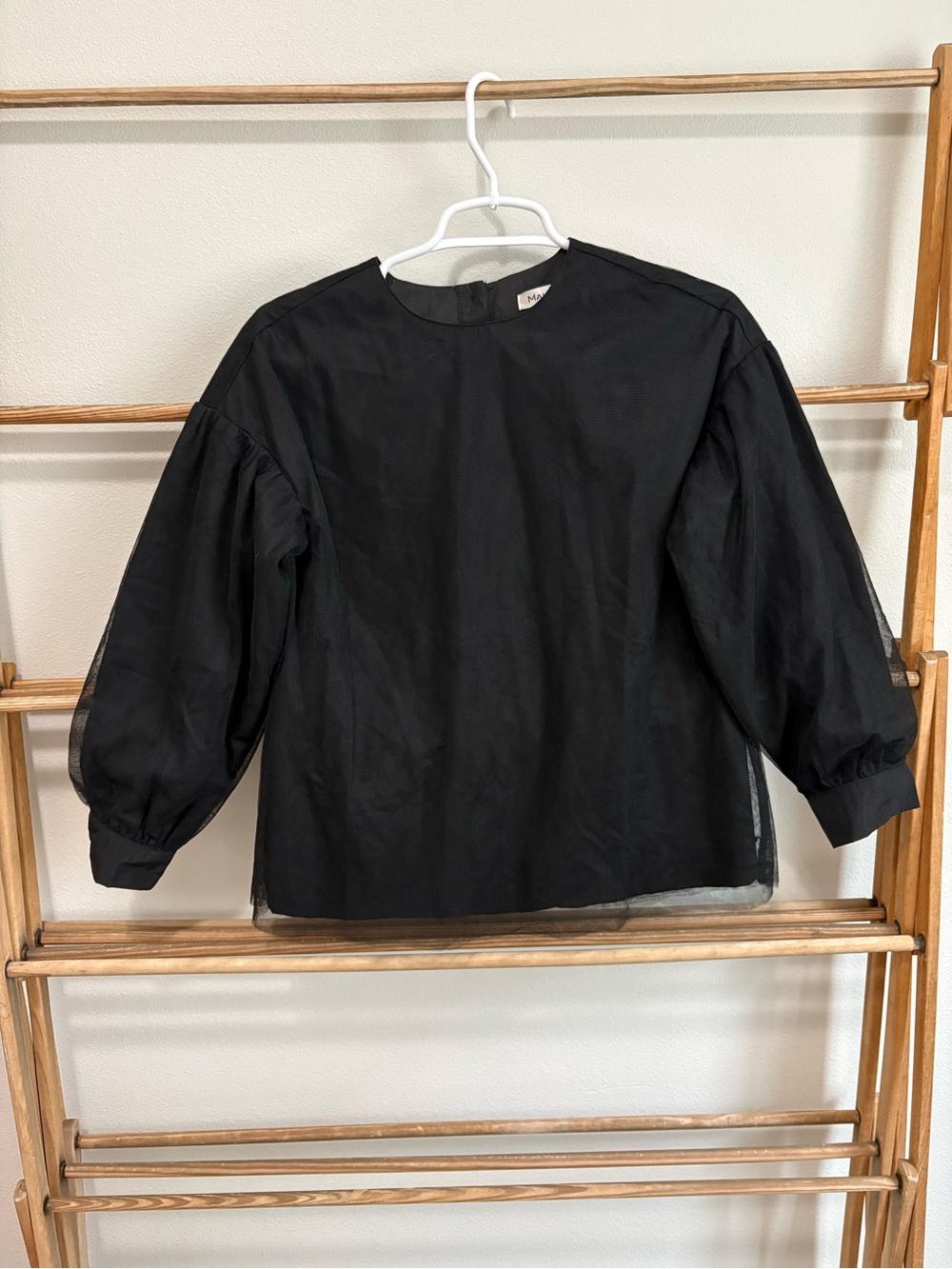 Mauve black tulle top | multiple sizes available | NWT